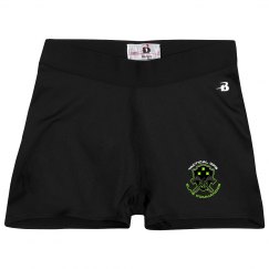 Ladies Athletic Shorts With Logo