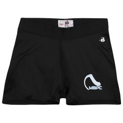 Ladies Athletic Shorts With Logo