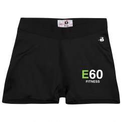 Ladies Athletic Shorts With Logo