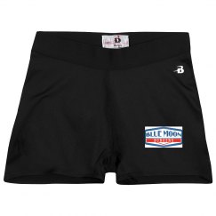 Ladies Athletic Shorts With Logo