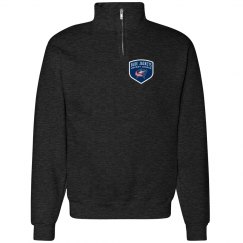 Unisex Cadet Collar Sweatshirt
