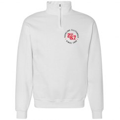 Unisex Cadet Collar Sweatshirt