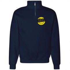 Unisex Cadet Collar Sweatshirt