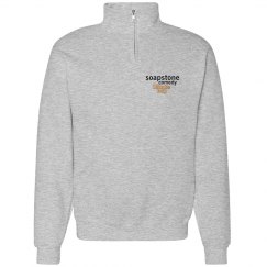 Unisex Cadet Collar Sweatshirt