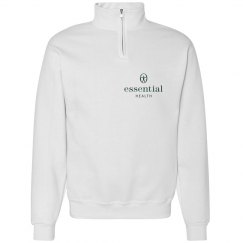 Unisex Cadet Collar Sweatshirt