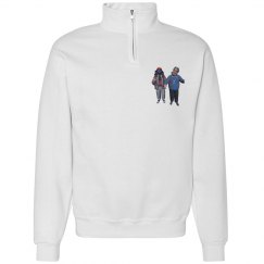 Unisex Cadet Collar Sweatshirt