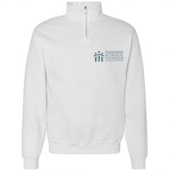 Unisex Cadet Collar Sweatshirt