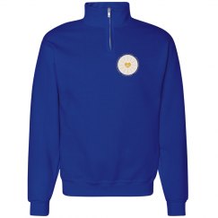 Unisex Cadet Collar Sweatshirt