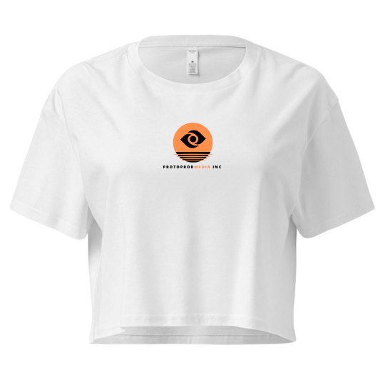 Crop Tee With Logo