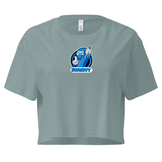 Crop Tee With Logo Crop Tee With Logo