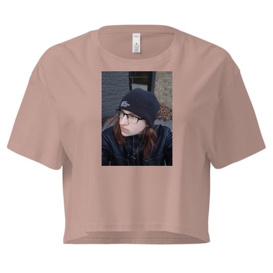 Crop Tee With Logo