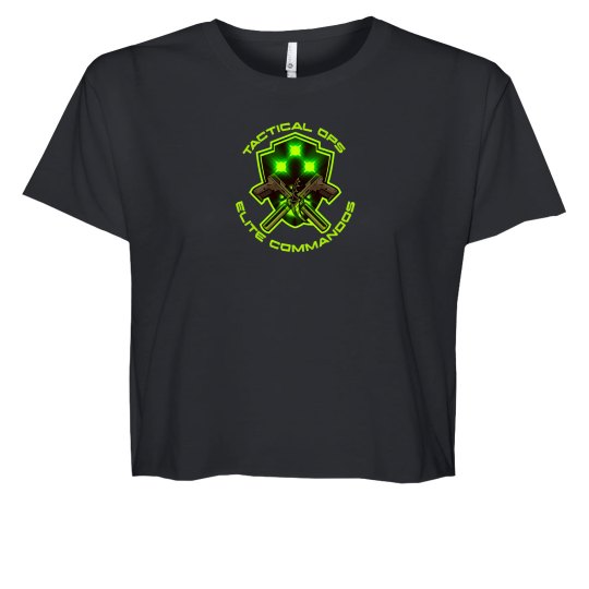 Crop Tee With Logo Crop Tee With Logo