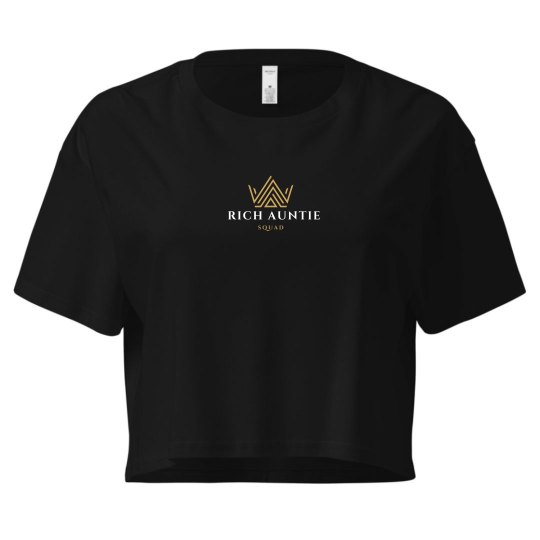 Crop Tee With Logo