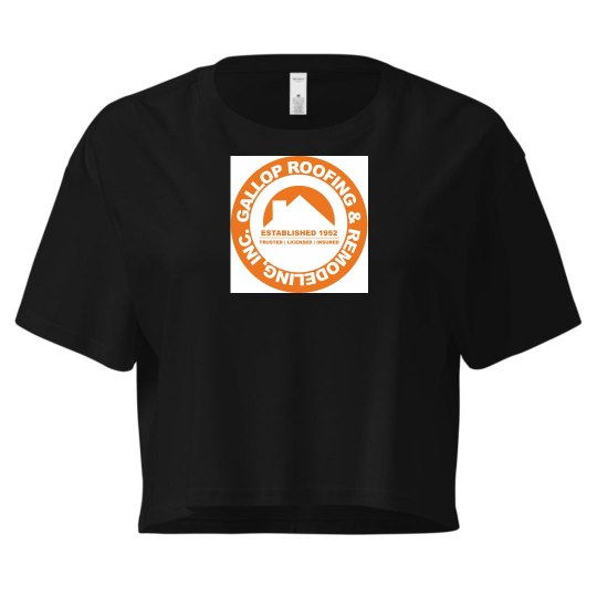 Crop Tee With Logo Crop Tee With Logo