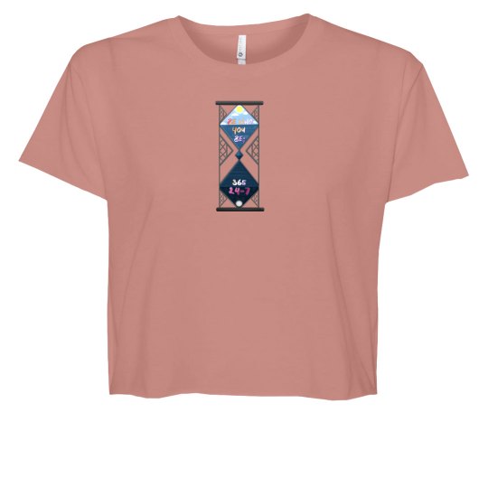 Crop Tee With Logo
