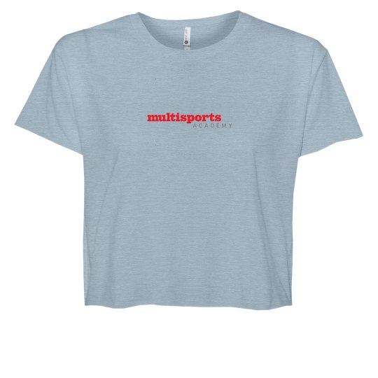 Crop Tee With Logo