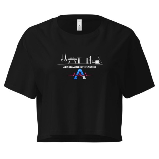 Crop Tee With Logo