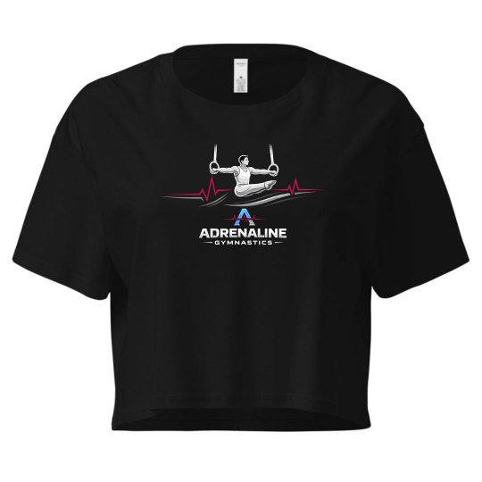 Crop Tee With Logo