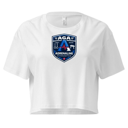 Crop Tee With Logo Crop Tee With Logo