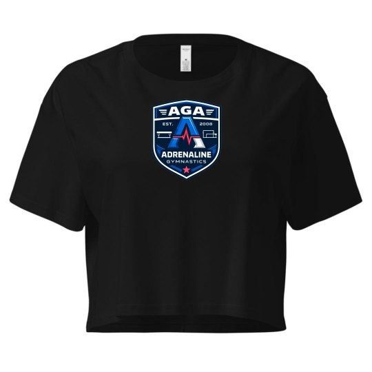 Crop Tee With Logo