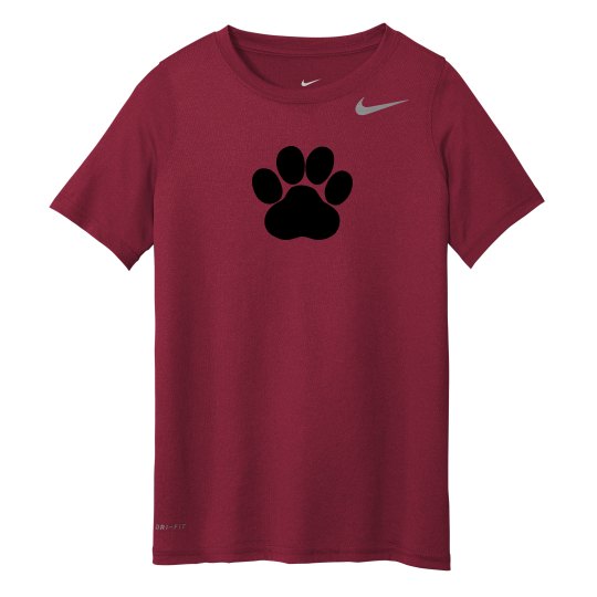 Custom Youth Nike Legend Logo Tee