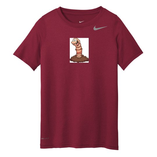 Custom Youth Nike Legend Logo Tee Custom Youth Nike Legend Logo Tee