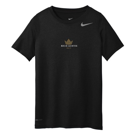 Custom Youth Nike Legend Logo Tee Custom Youth Nike Legend Logo Tee