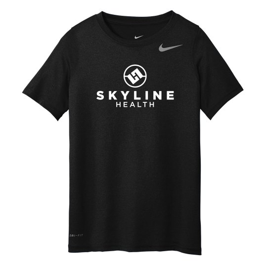 Custom Youth Nike Legend Logo Tee