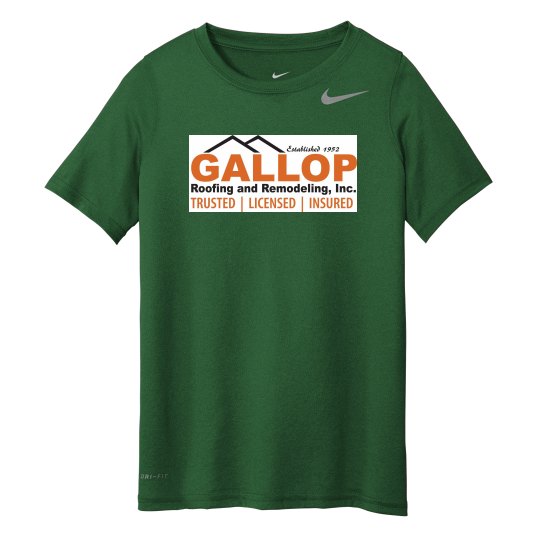 Custom Youth Nike Legend Logo Tee