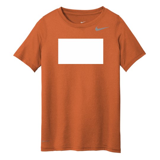 Custom Youth Nike Legend Logo Tee