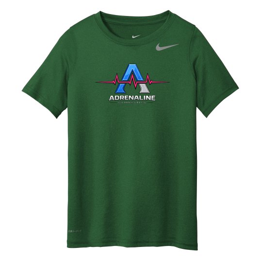 Custom Youth Nike Legend Logo Tee Custom Youth Nike Legend Logo Tee