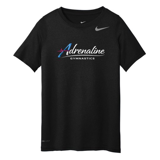 Custom Youth Nike Legend Logo Tee Custom Youth Nike Legend Logo Tee