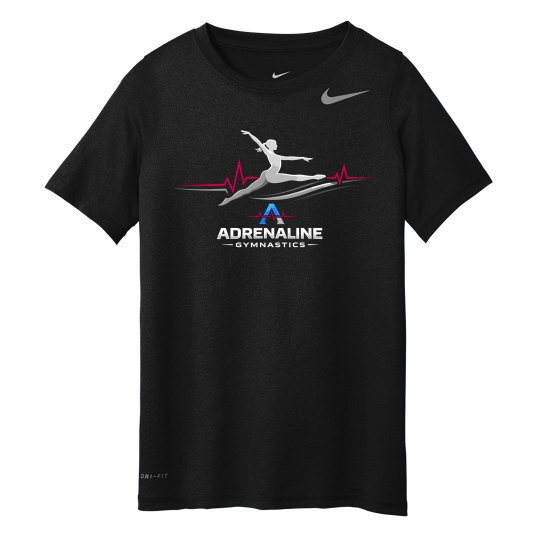 Custom Youth Nike Legend Logo Tee Custom Youth Nike Legend Logo Tee