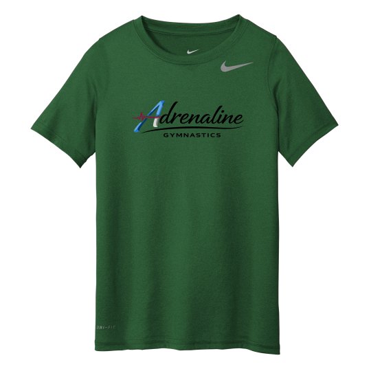 Custom Youth Nike Legend Logo Tee Custom Youth Nike Legend Logo Tee