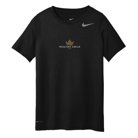 Custom Youth Nike Legend Logo Tee Custom Youth Nike Legend Logo Tee