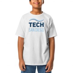 Soft Triblend Tee With Logo