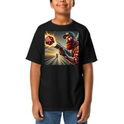 Soft Triblend Tee With Logo