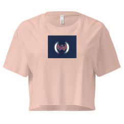 Crop Tee With Logo