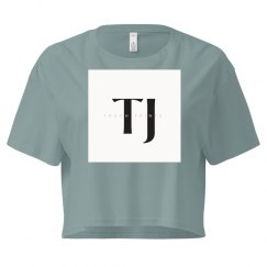 Crop Tee With Logo