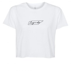 Crop Tee With Logo