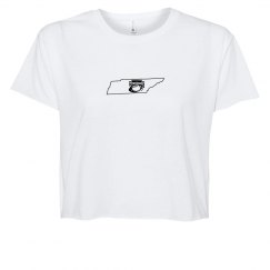 Crop Tee With Logo