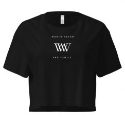 Crop Tee With Logo