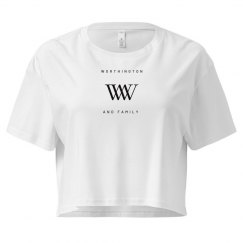 Crop Tee With Logo