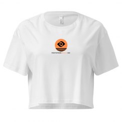 Crop Tee With Logo