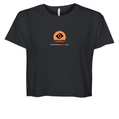 Crop Tee With Logo