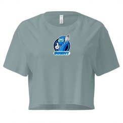Crop Tee With Logo