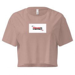 Crop Tee With Logo