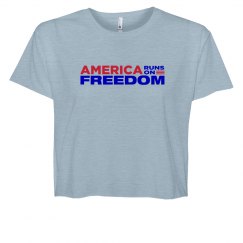 Crop Tee With Logo