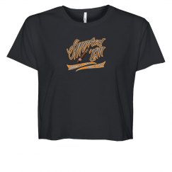Crop Tee With Logo