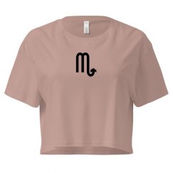 Crop Tee With Logo